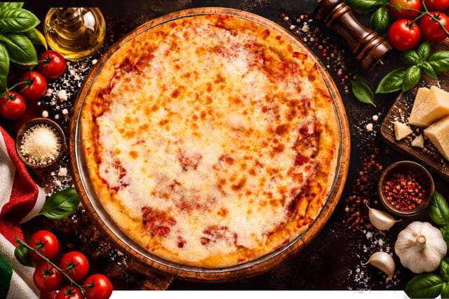 XL Cheese Pizza.