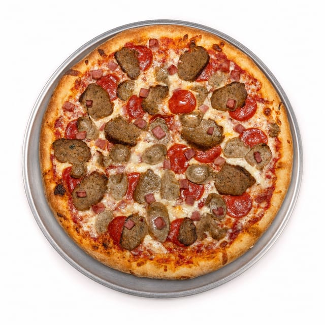 M Meat Lovers Pizza.