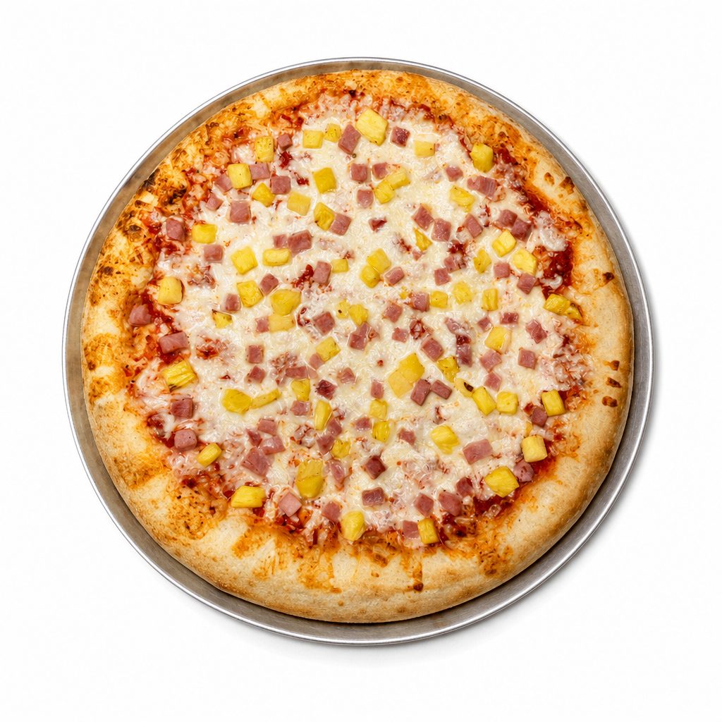 XL Hawaiian Pizza.