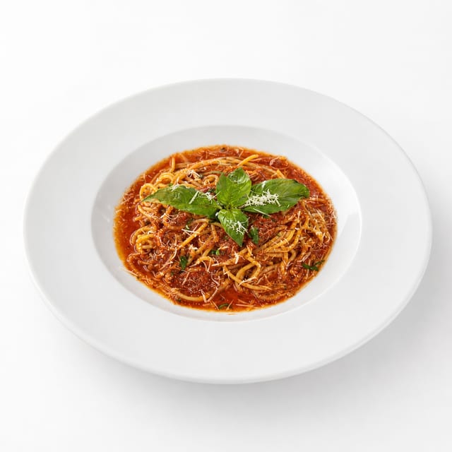 Spaghetti full tray.