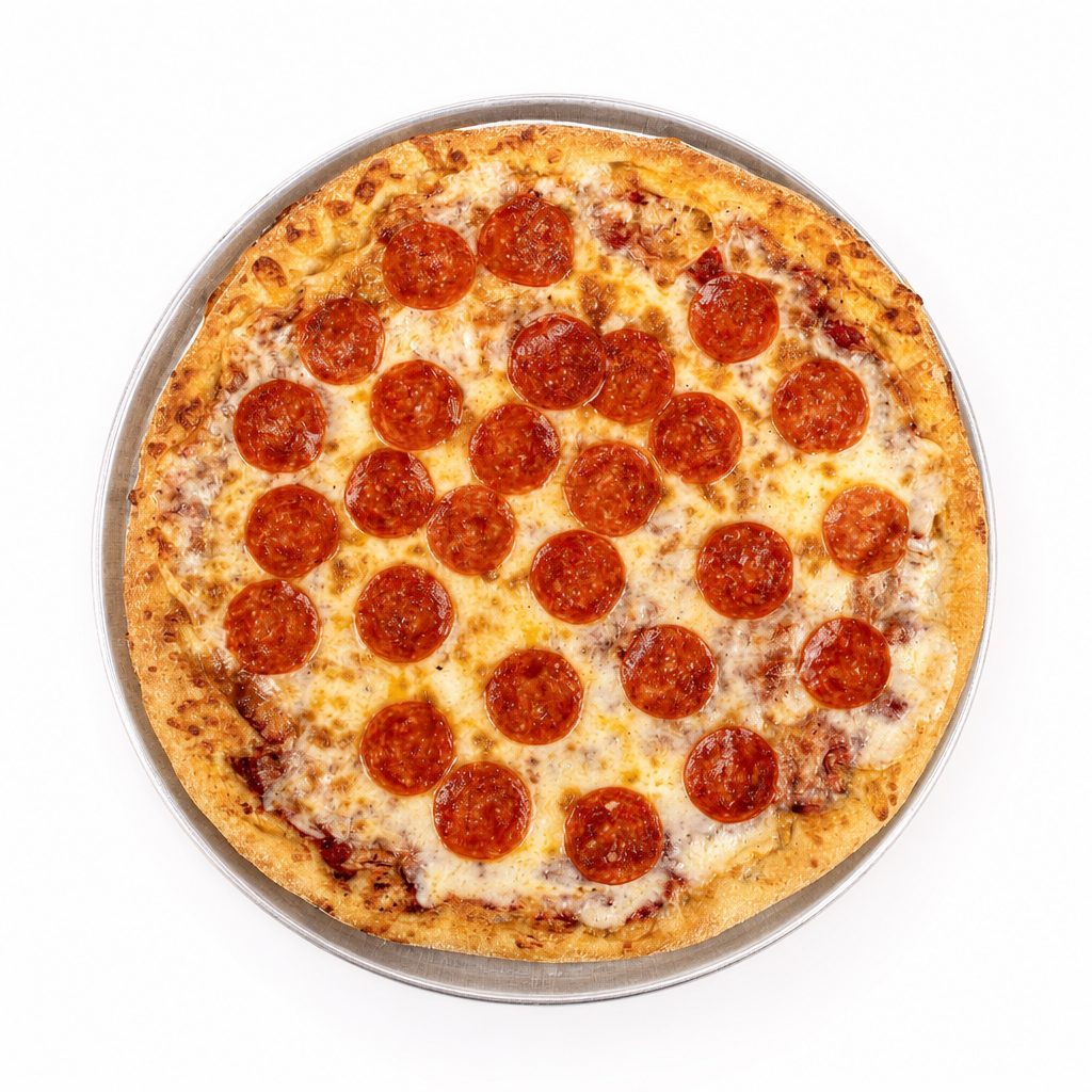M Pepperoni Pizza.