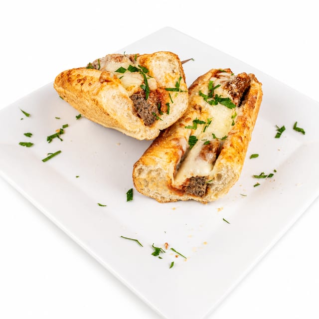 Meatball Parmigiana Sub Jumbo.