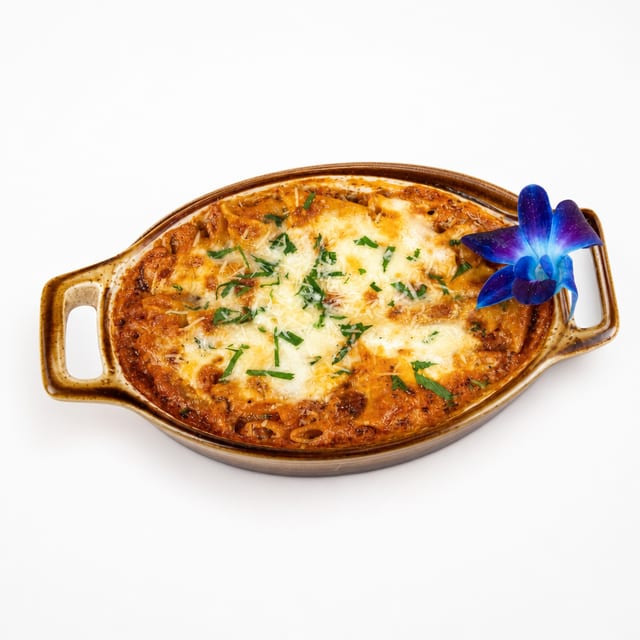 Baked Ziti Half Tray.