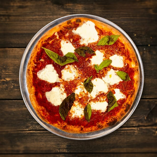 Large Pizza Napoletana.
