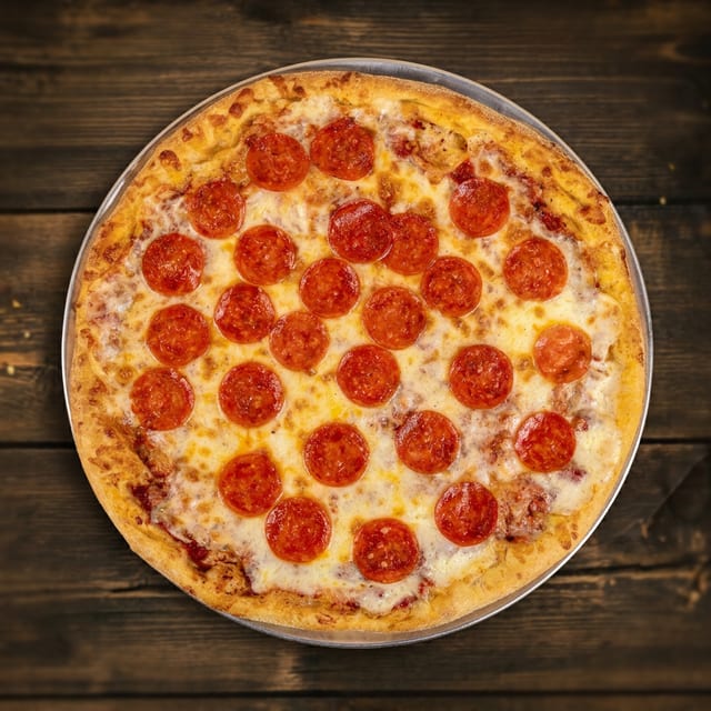 M Pepperoni Pizza.