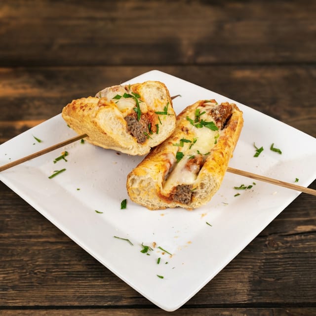 Meatball Parmigiana Sub Jumbo.