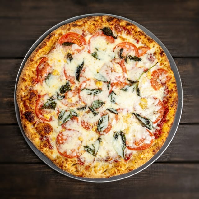 XL Margherita Pizza.