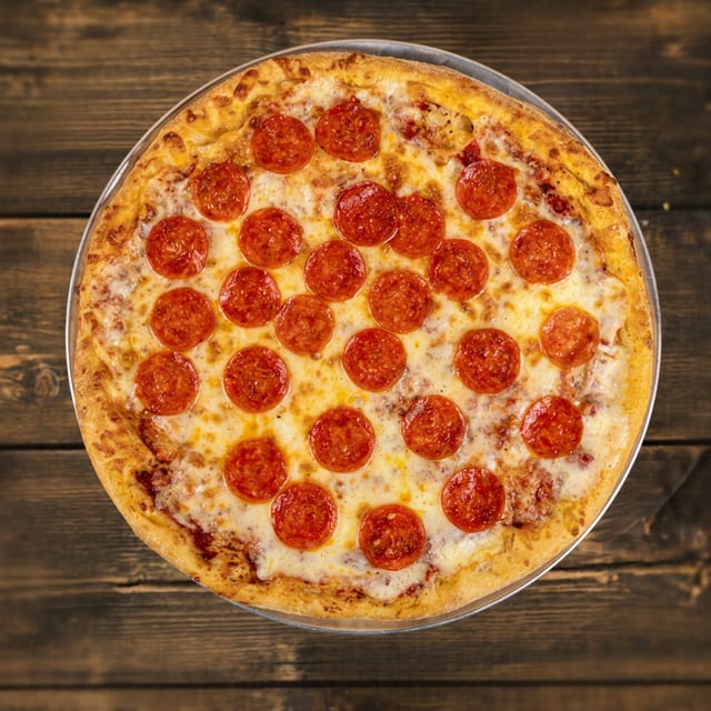 Large Pepperoni Pizza.