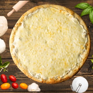 Large  White Pizza