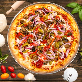Large  Alfredo’s Five Toppings  Pizza