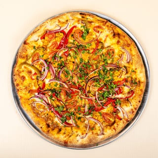 M Butter Chicken Pizza